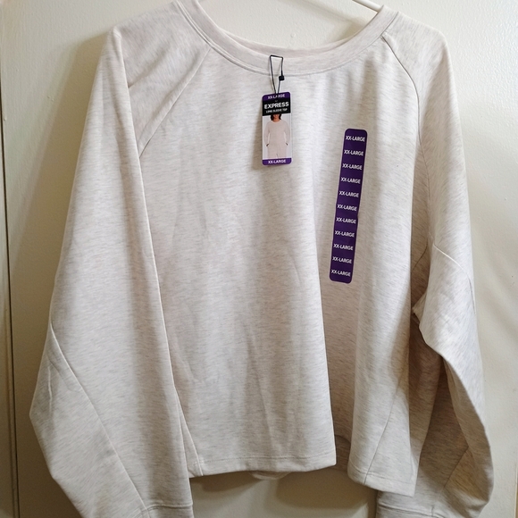 Express Cream Sweatshirt - Picture 1 of 5